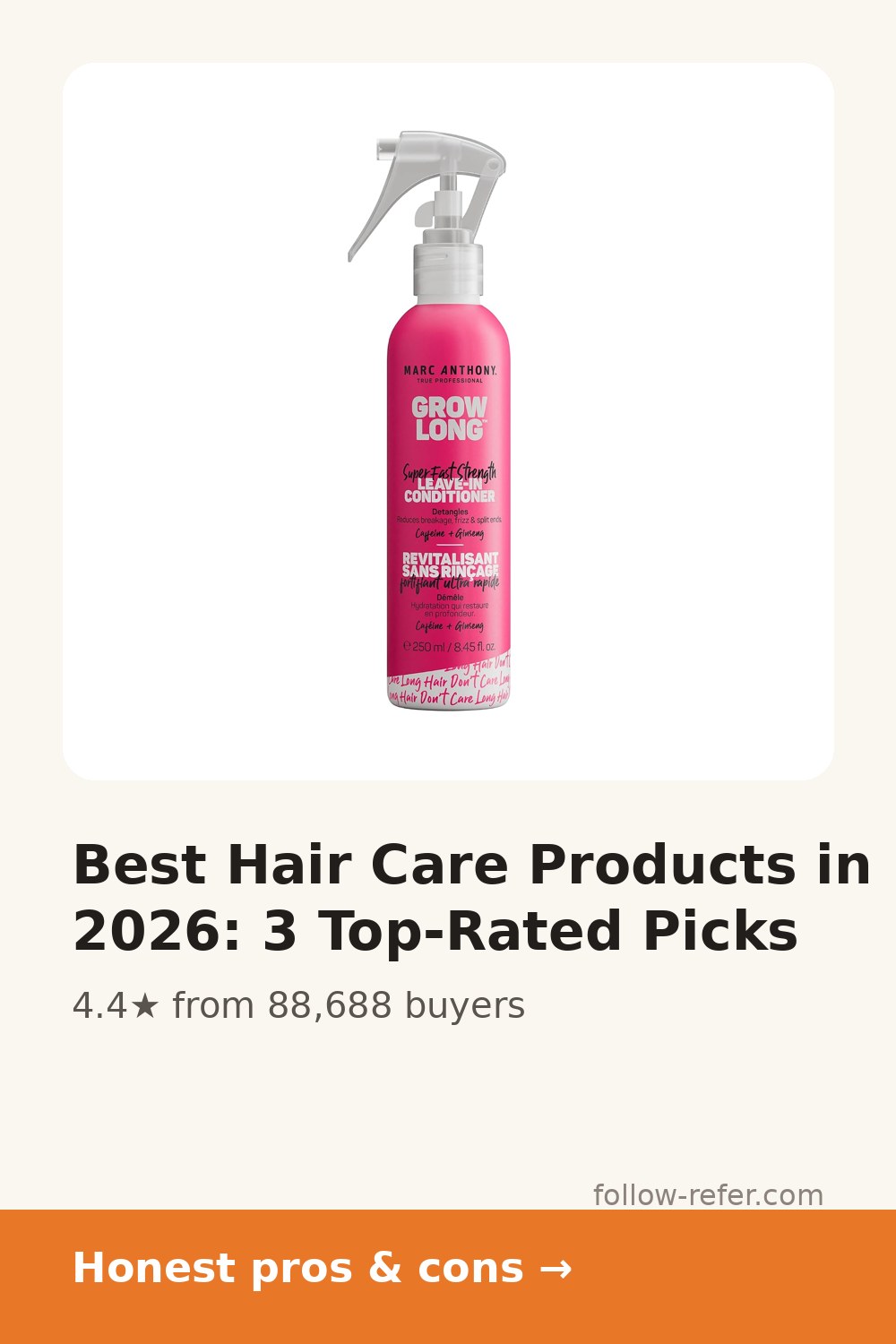Best Hair Care Products in 2026: 3 Top-Rated Picks