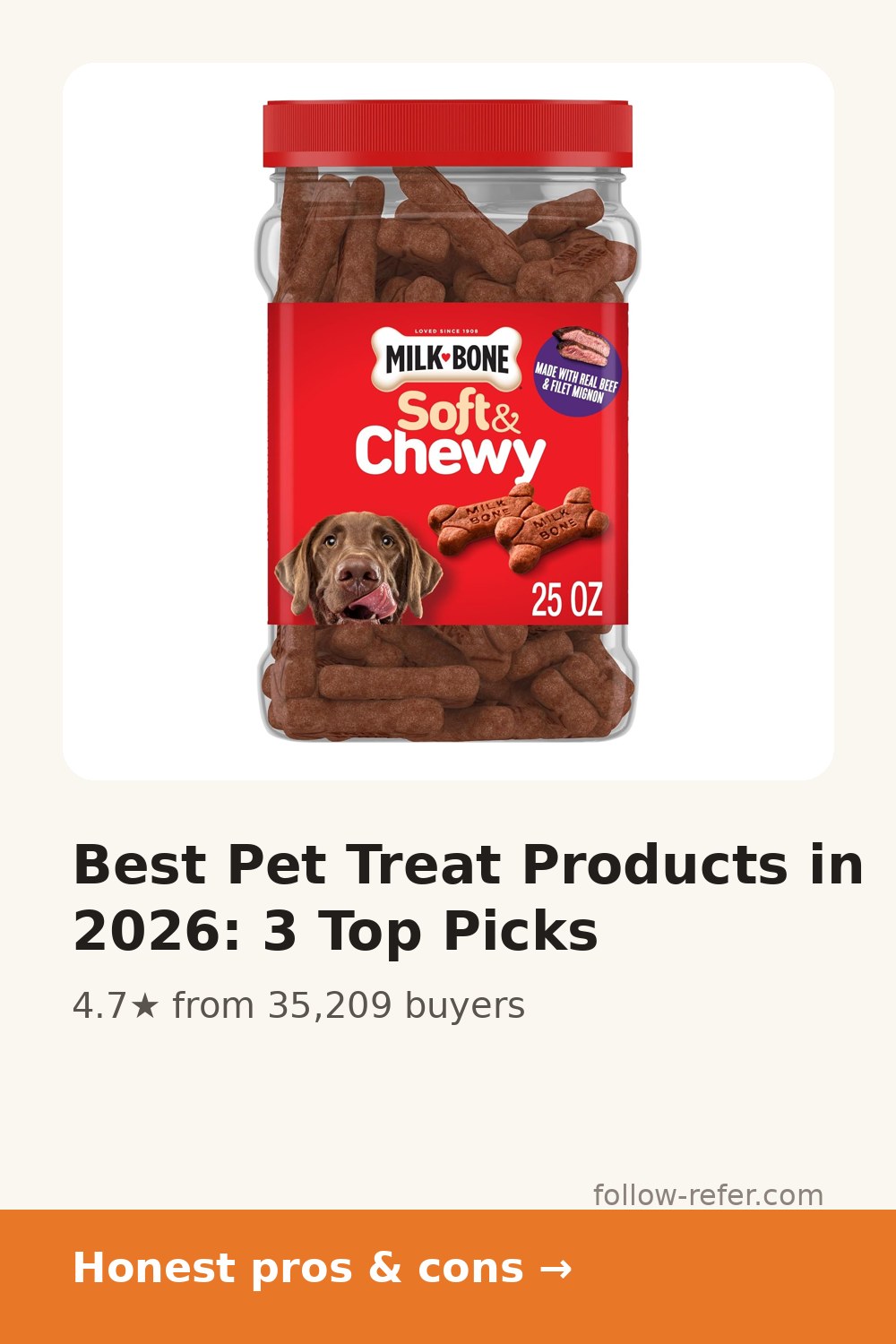 Best Pet Treat Products in 2026: 3 Top Picks