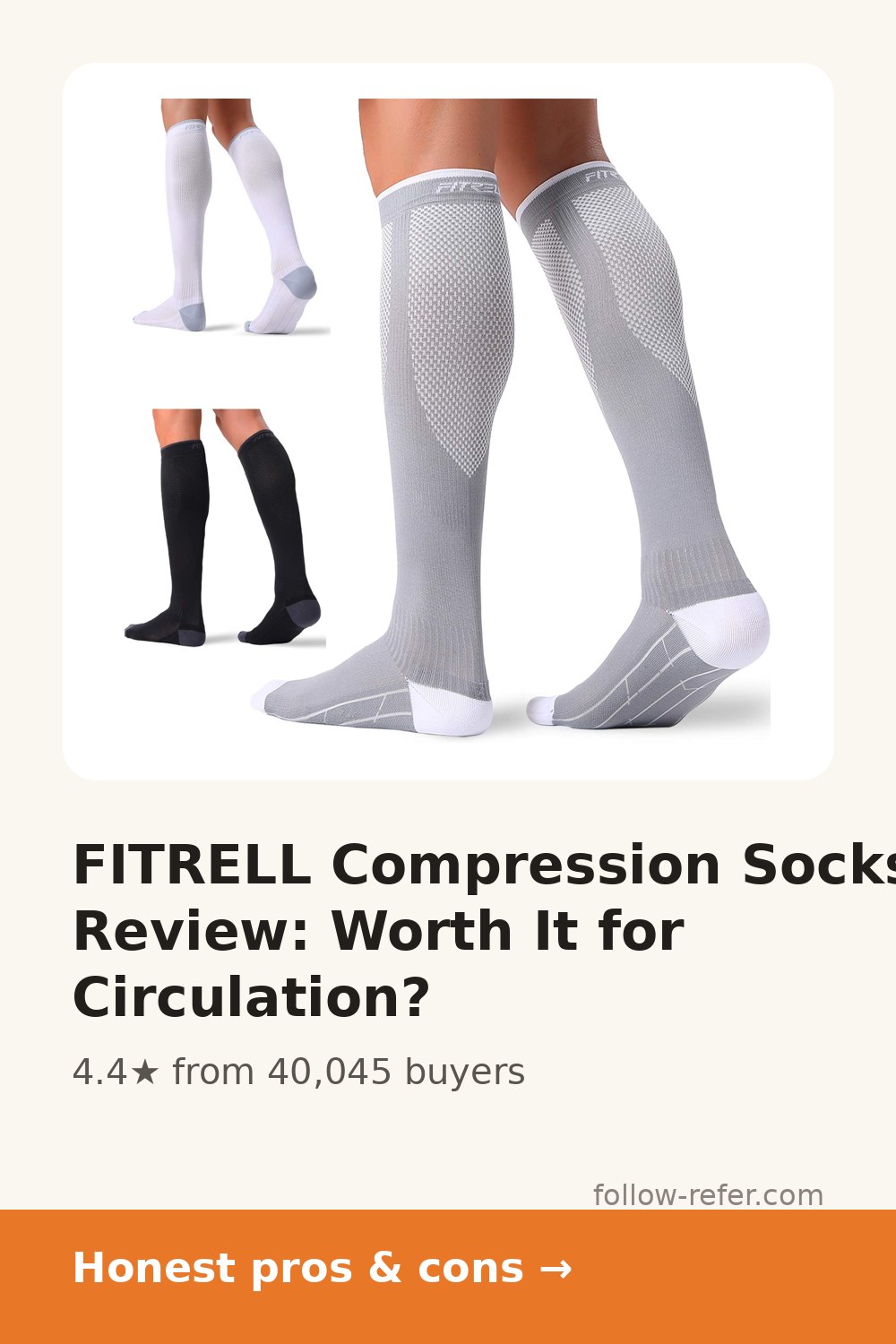 FITRELL Compression Socks Review: Worth It for Circulation?